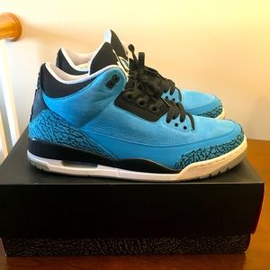 Air Jordan Sneakers | Powder Blue 3 | Size 13